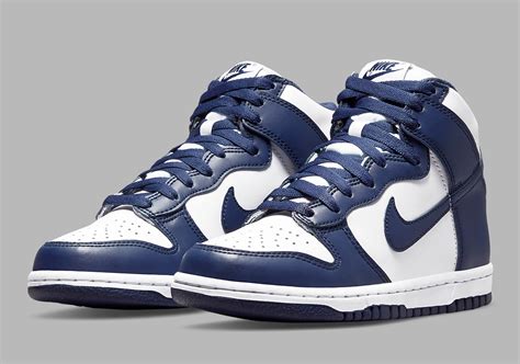 nike navy sneakers|navy blue Nike high tops.